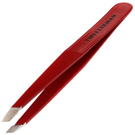 We are best known for setting the highest standards in quality and innovation. Tweezerman Slant Tweezer - Signature Red