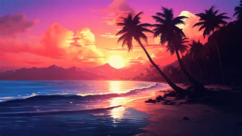 Tropical Breeze: Summer Wallpaper for PC Desktop and Laptop - Heroscreen