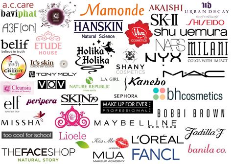 Top Makeup Brands Logos Makeup Vidalondon