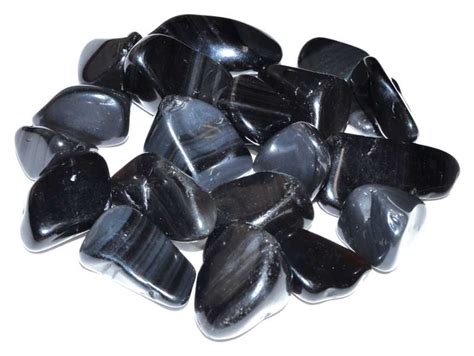 1 Lb Obsidian Rainbow Tumbled Stones Azuregreen