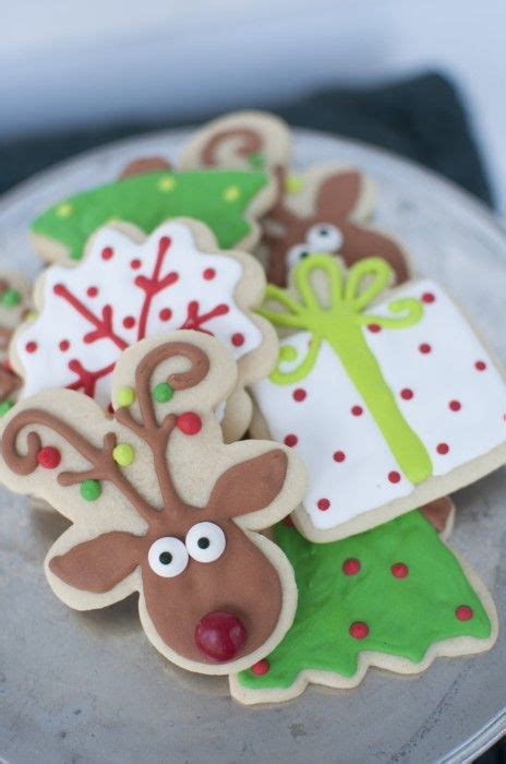 Rudolph is the ninth addition (made famous by. Reindeer cookies - a gingerbread man shaped cookie turned upside down and frosted to look like a ...