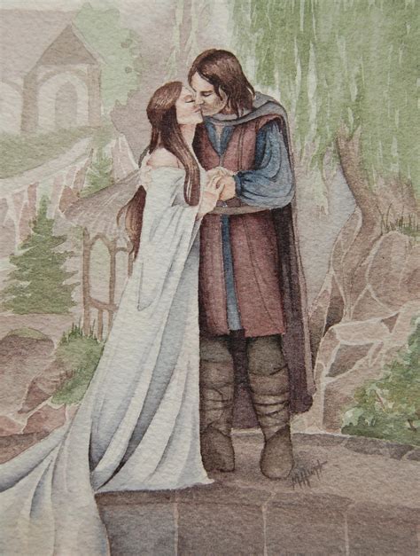 Aragorn And Arwen By Lamorien On Deviantart