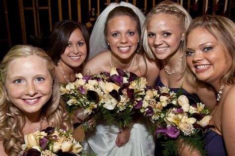 Bride And Bridesmaids Geoffrey Fairchild Flickr