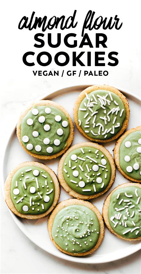 Cookies should still be light. Almond Flour Sugar Cookies | Recipe | Vegan sugar cookies, Almond flour, Vegan sugar