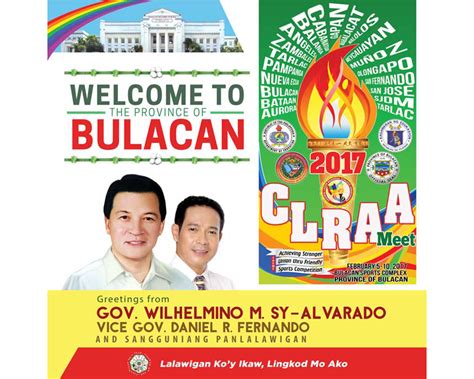 Clraa 2017 Opens On February 5 In Bulacan Provincial Government Of