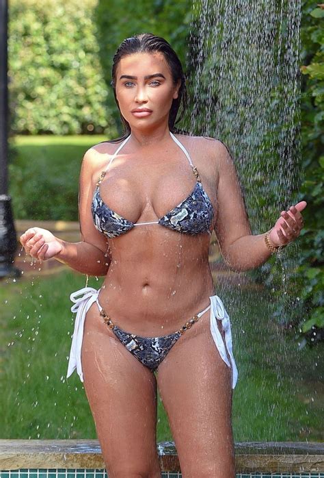 Lauren Goodger Shows Off Her Curves In A Tiny Bikini Photos