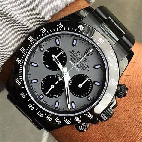 Rolex Daytona Benford All Black Luxury Watches For Men Rolex Watches