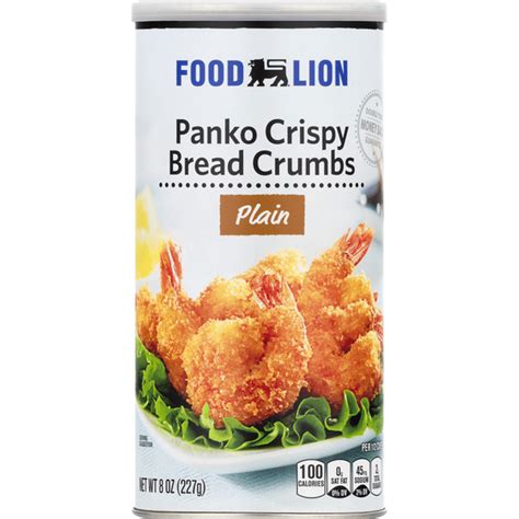 Food Lion Bread Crumbs Panko Crispy Plain 8 Oz Delivery Or Pickup