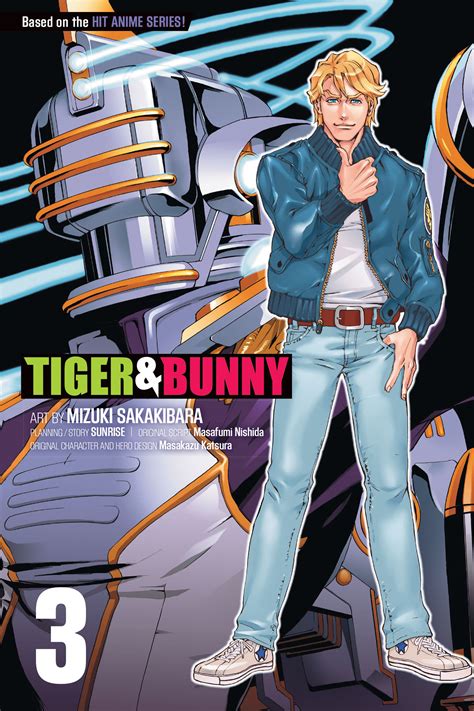 Tiger Bunny Vol 3 Book By Masafumi Nishida SUNRISE Masakazu