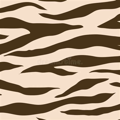Tiger Skin Texture Seamless Stock Illustrations Tiger Skin