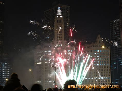 The Shy Photographer Fireworks At The Magnificent Mile Lights Festival