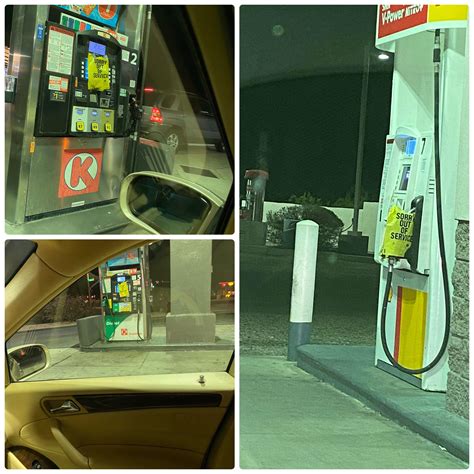 You know you’re trying to get gas at Circle K when..... (2 different