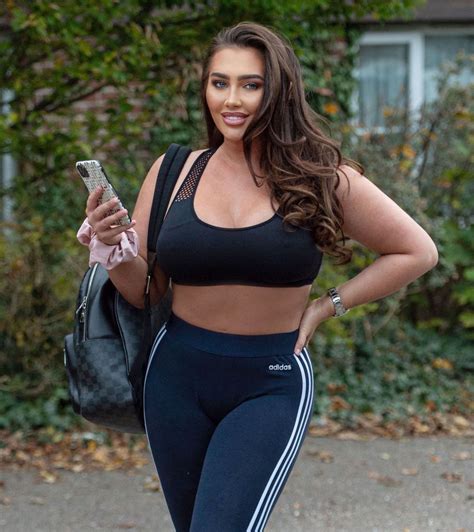 Lauren Goodger In A Crop Top And Leggings Out In Chigwell Hawtcelebs