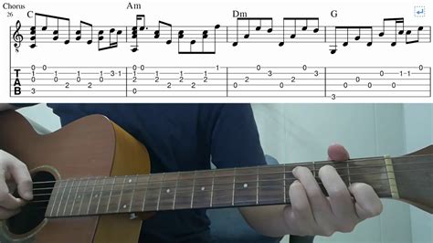Jealous Labrinth Easy Fingerstyle Guitar Playthrough Tutorial