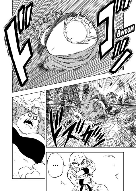 Jeese y burter sorprendidos atacan a gokū, pero los derrota muy fácil. Dragon Ball Super Manga 57 Español - Dragon Ball Serie