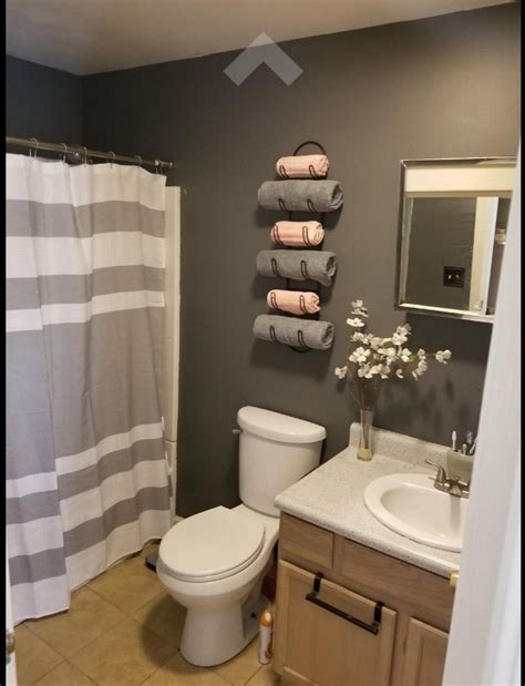 Squeezing a shower into a tiny house bathroom with teensy square footage is undoubtedly challenging. Downstairs bathroom color (With images) | Downstairs ...
