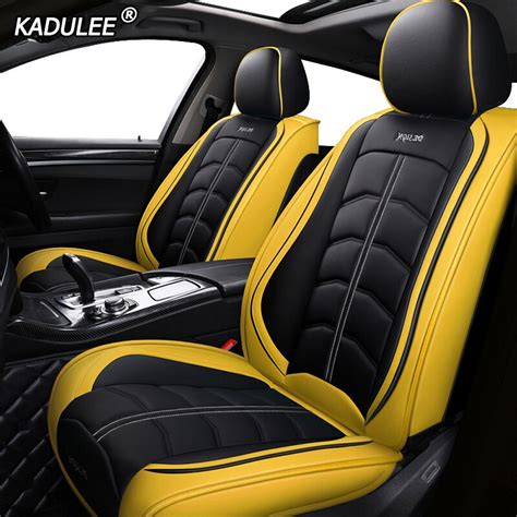 kadulee luxury leather car seat covers for dodge caliber caravan journey nitro ram 1500 intrepid