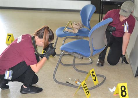 Forensic Students Put Skills To The Test In Real World Crime Scenario