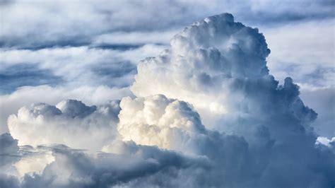 Download 1920x1080 Wallpaper Clouds Nature White Sky