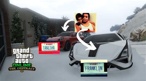what happens if we try to steal franklin s car in gta v online the contract dlc youtube