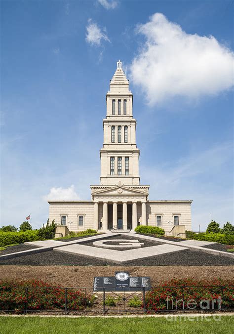 The George Washington Masonic Memorial And Tower In Alexandria Va