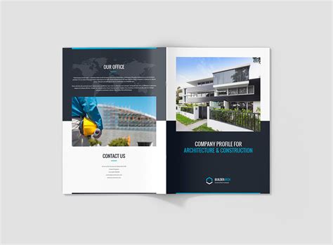 Builderarch Construction Company Profile Bundle Behance