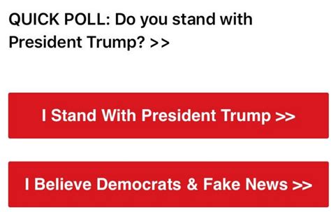 Trump Hqs Latest Push Poll Takes Trumpism To Unexpected New Lows