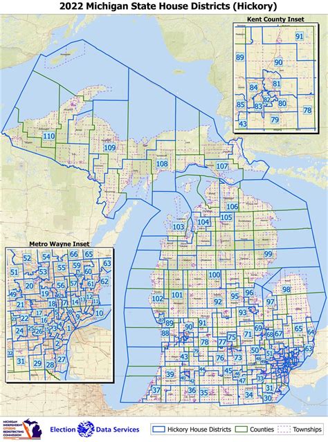 Michigan Redistricting Commission Releases Detailed Maps Of Redrawn