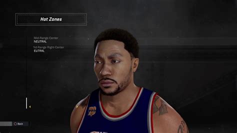 NBA 2K17 Derrick Rose YouTube