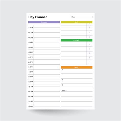 Hourly Plannerdaily Planner Printabledaily Checklisthourly Schedule