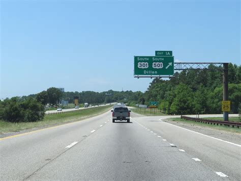 South Carolina Interstate 95 Southbound Cross Country