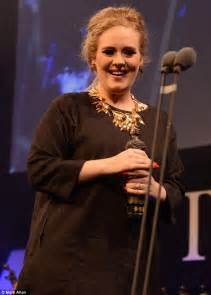 Adele Cleans Up With Two Ivor Novello Awards Daily Mail Online