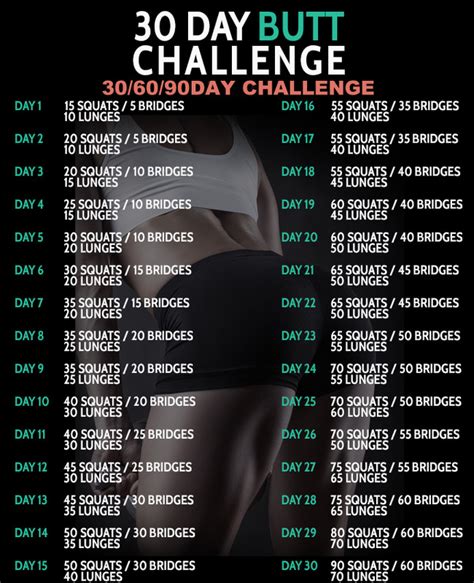 30 Day Butt Challenge 306090 D