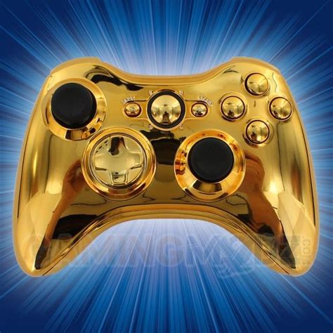 Gold Xbox 360 Modded Controller Is Happy To Introduce