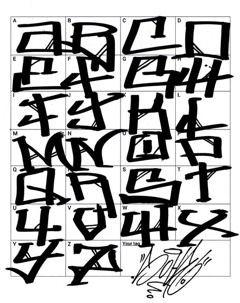 Bombing Alphabet Graffiti Bubble Alphabet Letters Bomb Lettering