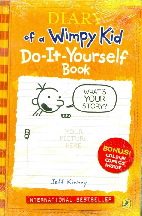 This innovative interactive journal based on greg heffley's own diary lets kids. Diary of a Wimpy Kid - Do-it-yourself Book - Buy Diary of ...