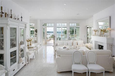 White Luxury House By The Sea