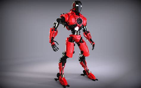 Sci Fi Robot Updated 3d Model Cgtrader