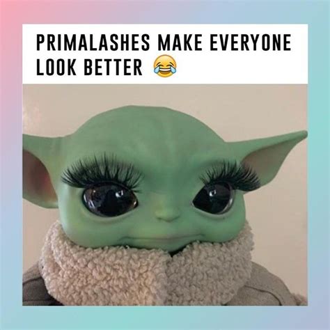 🌌have You Seen Anything More Beautiful Than A Baby Yoda With Lashes On