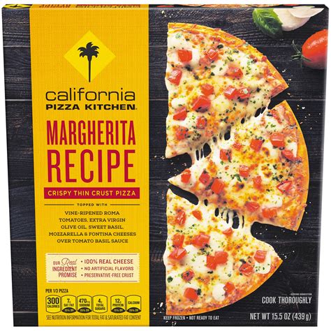 California Pizza Kitchen Crispy Thin Crust Margherita Pizza 155oz Box