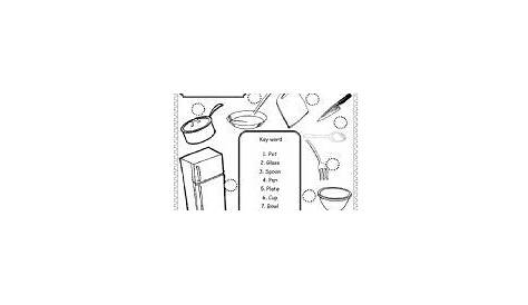 10 Best Images of Cooking Worksheets For Class - Cooking Class