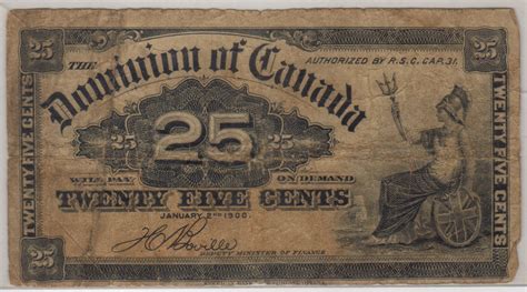 Canadian 25 Cent Bill Coin Talk