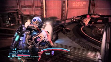 Mass Effect 3 Omega Dropship Docking Bay Combat Nyreen Kandros Talon Leader Hd Gameplay Ps3