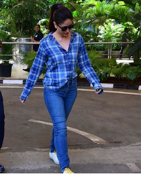 Kareena Kapoor Khan Looks Effortlessly Chic As She Breezes Out Of The Airport Hungryboo