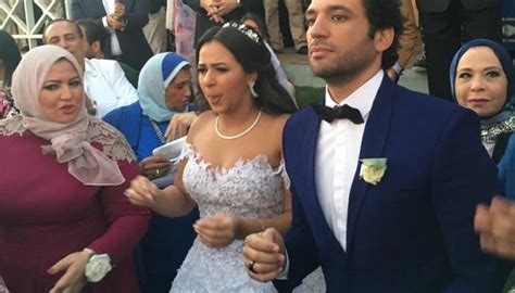 بالفيديو والصور زفاف النجمين إيمي سمير غانم وحسن الرداد