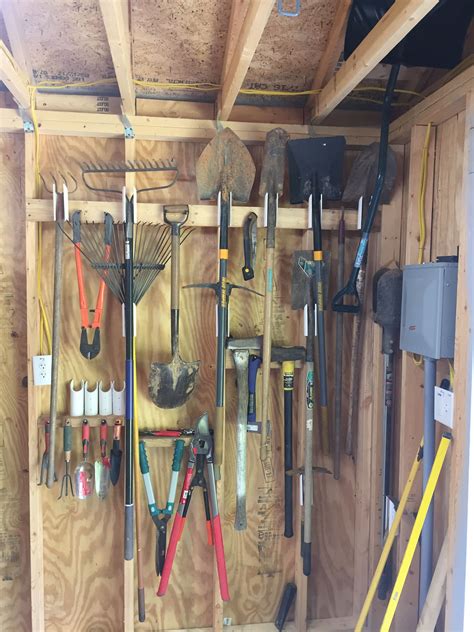 Storage Shed Organization, Garage Organisation, Garage Tool Storage