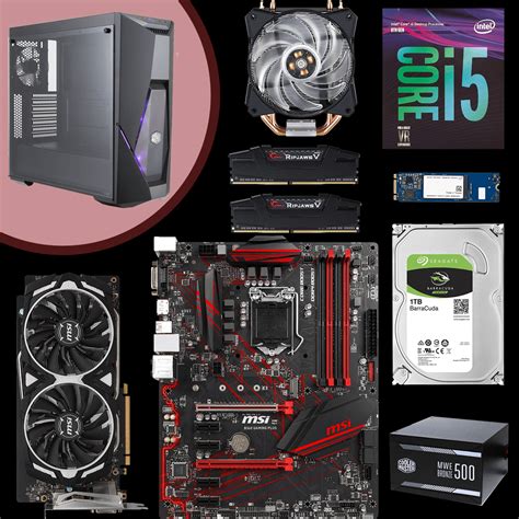 Best Budget Gaming Pc Build List Revealed Affordable Pc Parts For