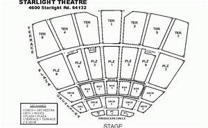 Starlight Theater Seating Chart Awesome Home