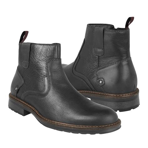 Botines De Vestir Flexi Para Hombre Piel Negro 97004 - $ 999.00 en