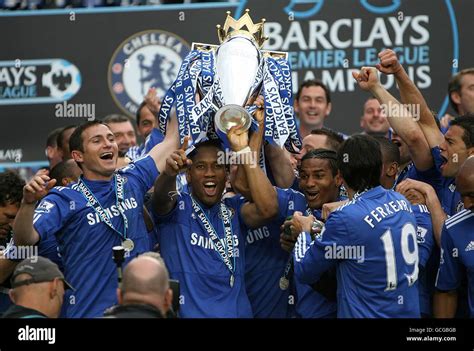 Chelsea Players Left To Right Frank Lampard Hi Res Stock Photography